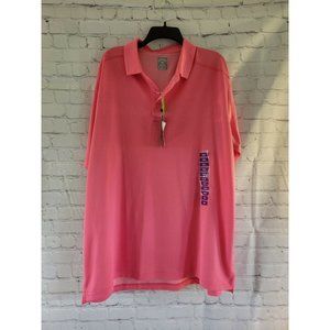 Callaway Opti-Dri Golf Shirt Mens XXL Pink Short Sleeve NEW with Tags